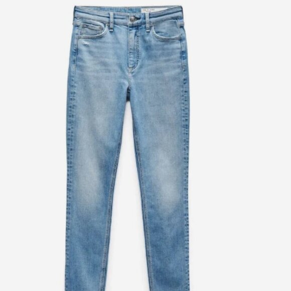 Rag & Bone Nina High Waist Skinny Jeans in Clemente Size 27 - Picture 3 of 8